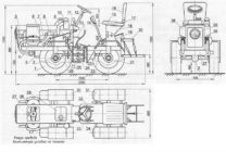 Минитрактор из мотоблока зубр своими руками чертежи