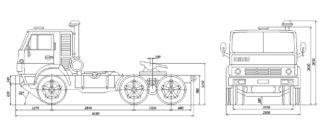 Камаз 54105 технические характеристики